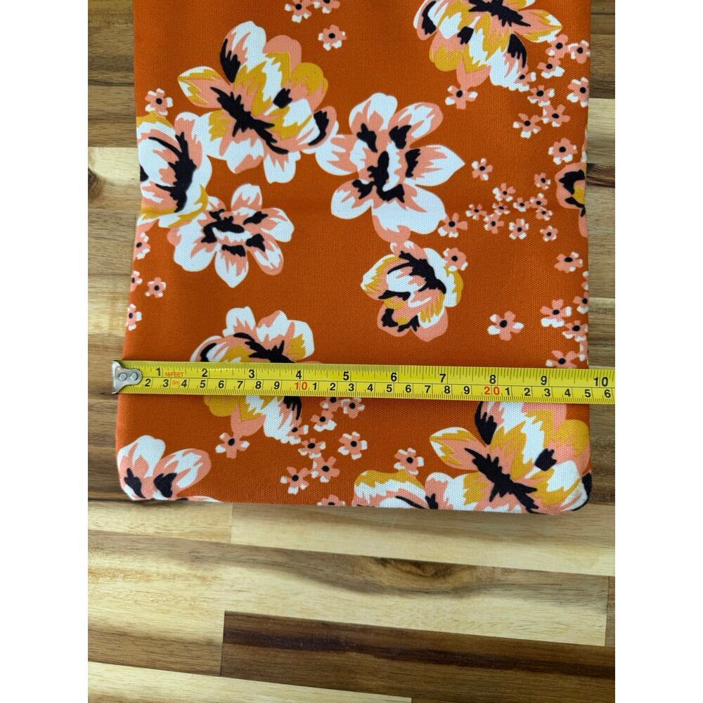 Rachel‎ Pally Floral Orange Yellow Clutch - Picture 6 of 9